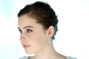 Earrings | Short Drop (E514RC) - Bridal Brilliance