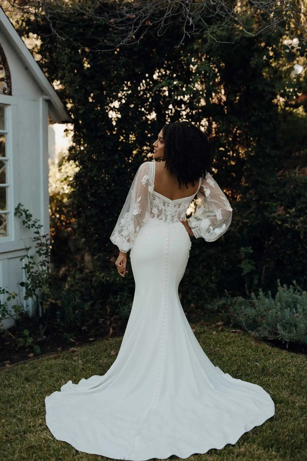 Bell Sleeves Wedding Dresses & Gowns | Online Bridal Shop – Olivia Bottega