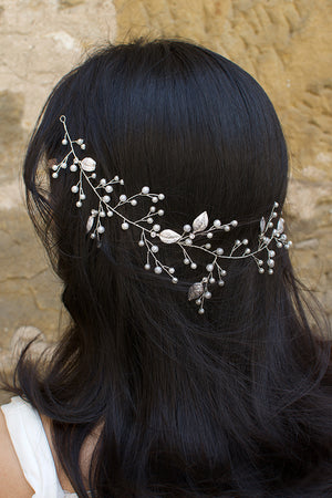 Magnolia Hair Vine - Bridal Brilliance